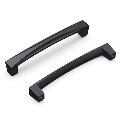 Matte Black Square Cabinet Pull Handle