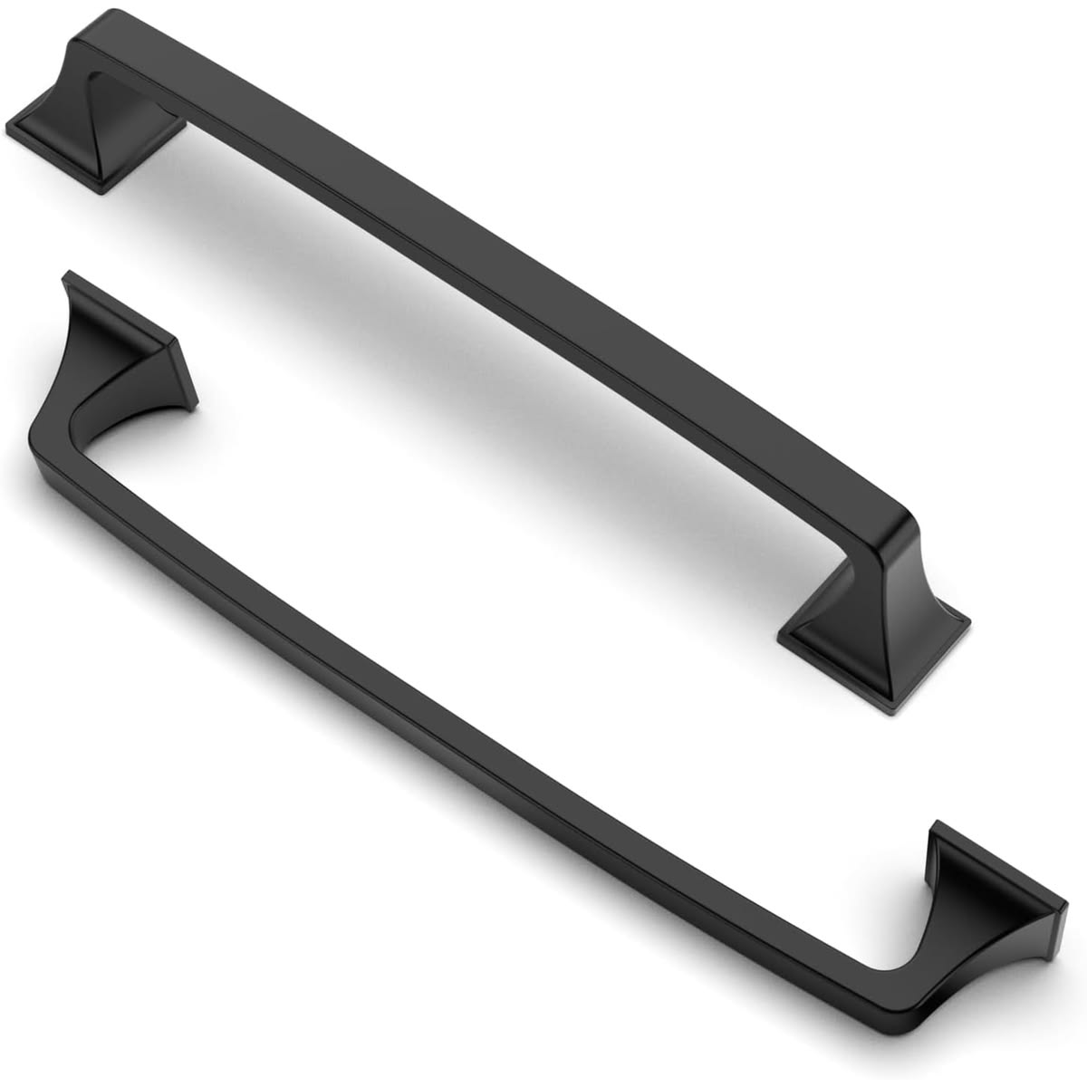 Matte Black Modern Cabinet Pull Handle